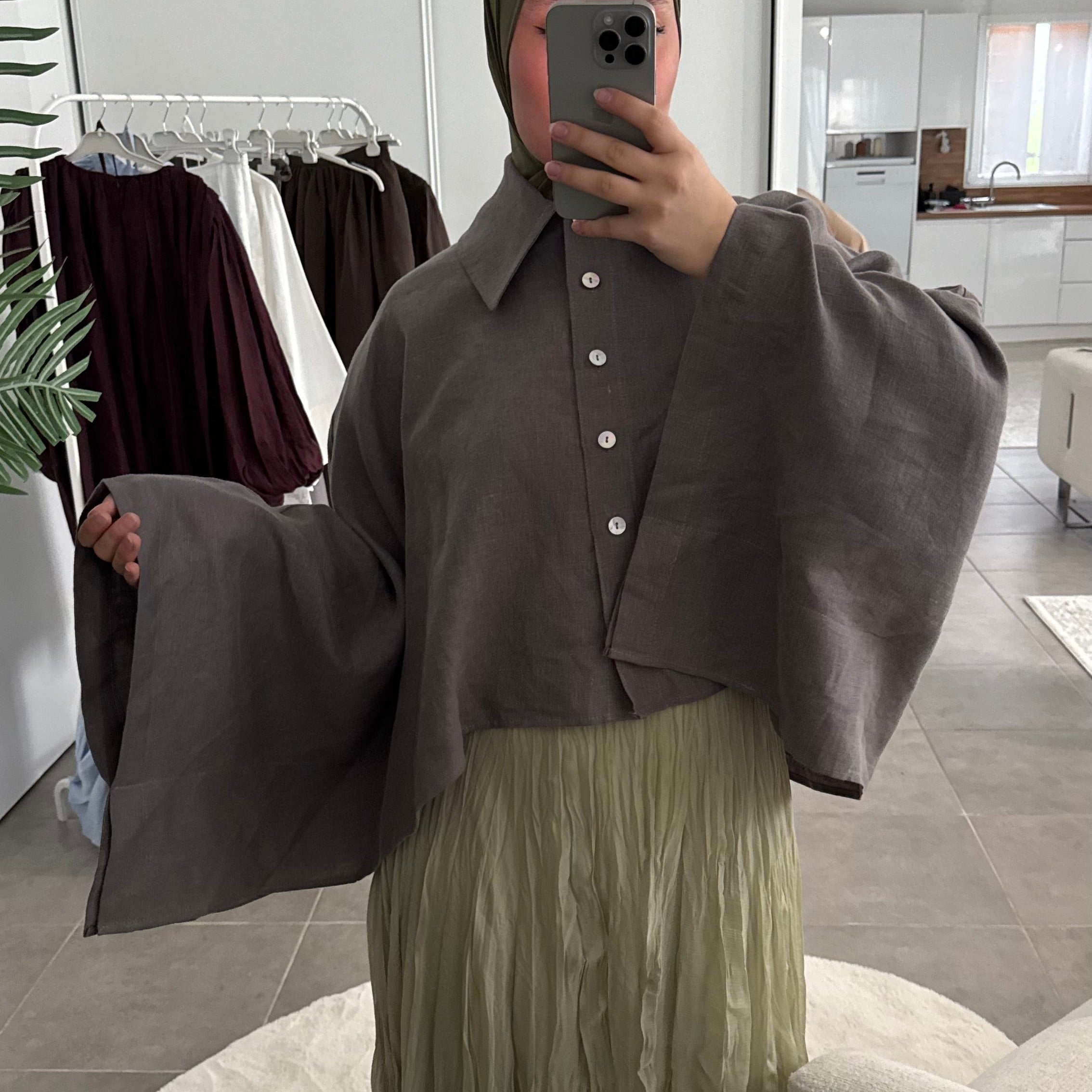 Chemise en lin AYLA