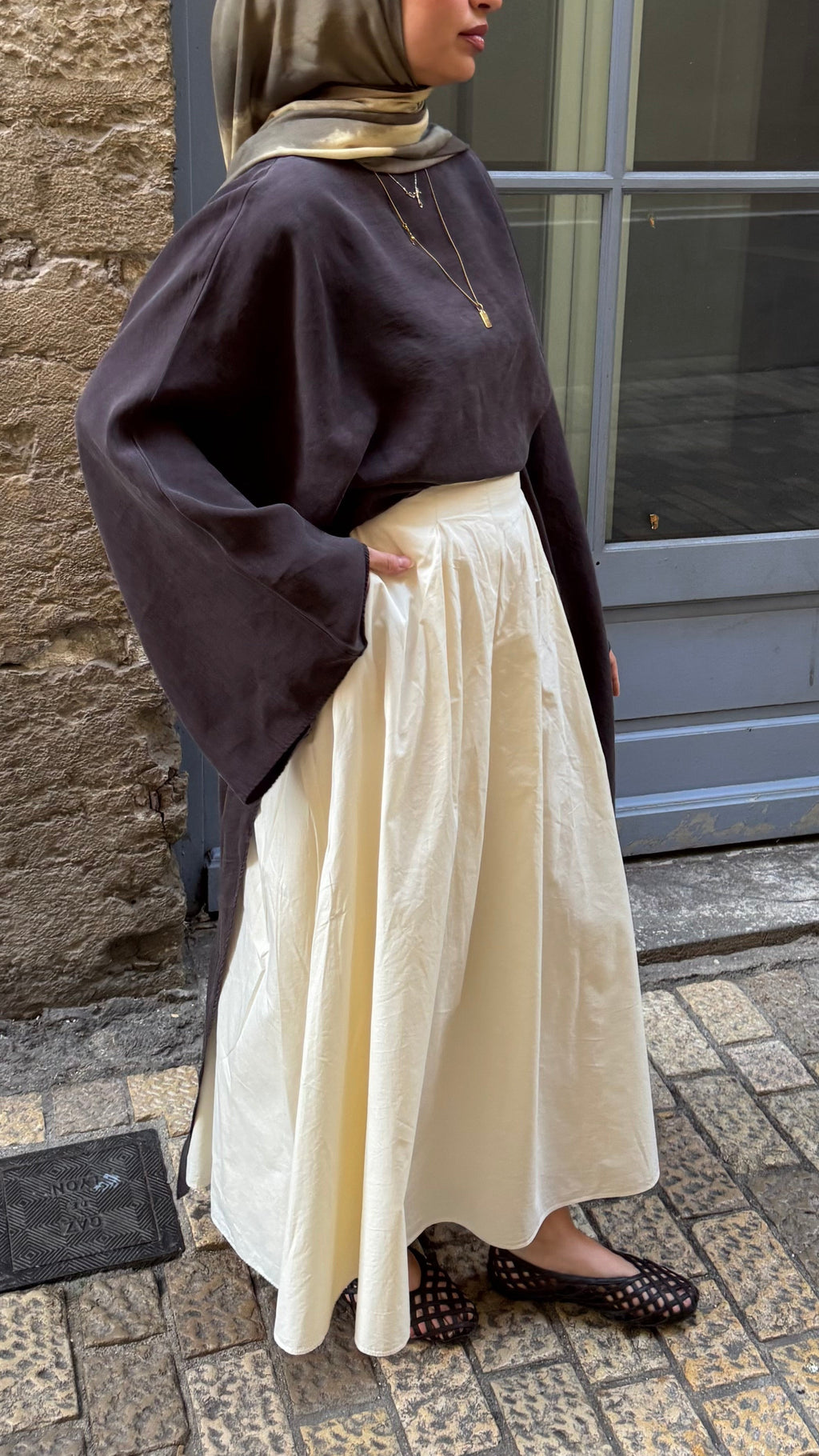 Jupe coton soleil