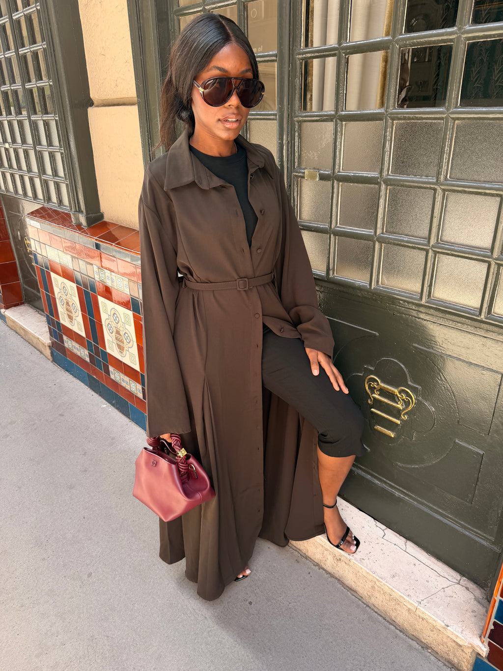 Robe Hayal - Marron