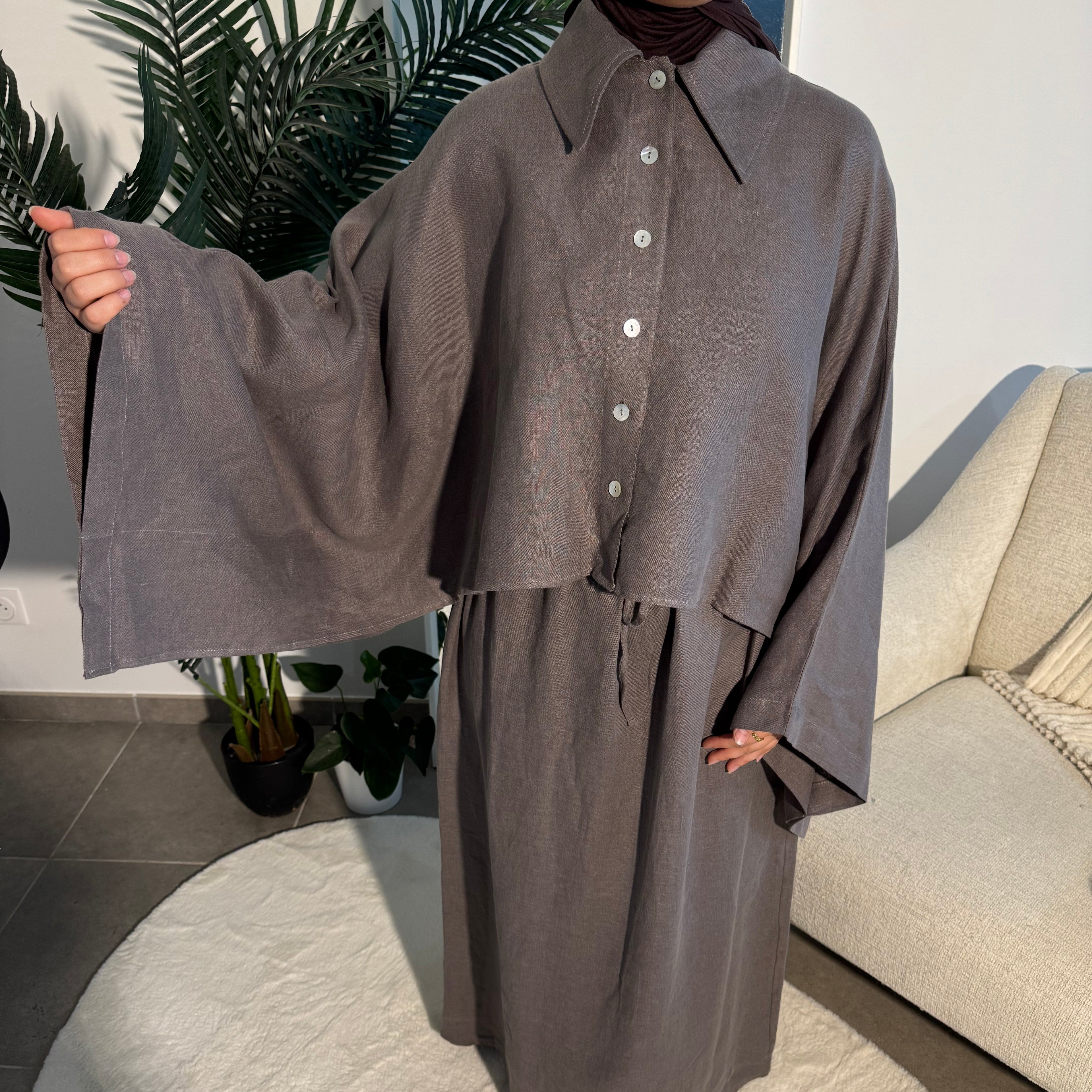 Chemise en lin AYLA