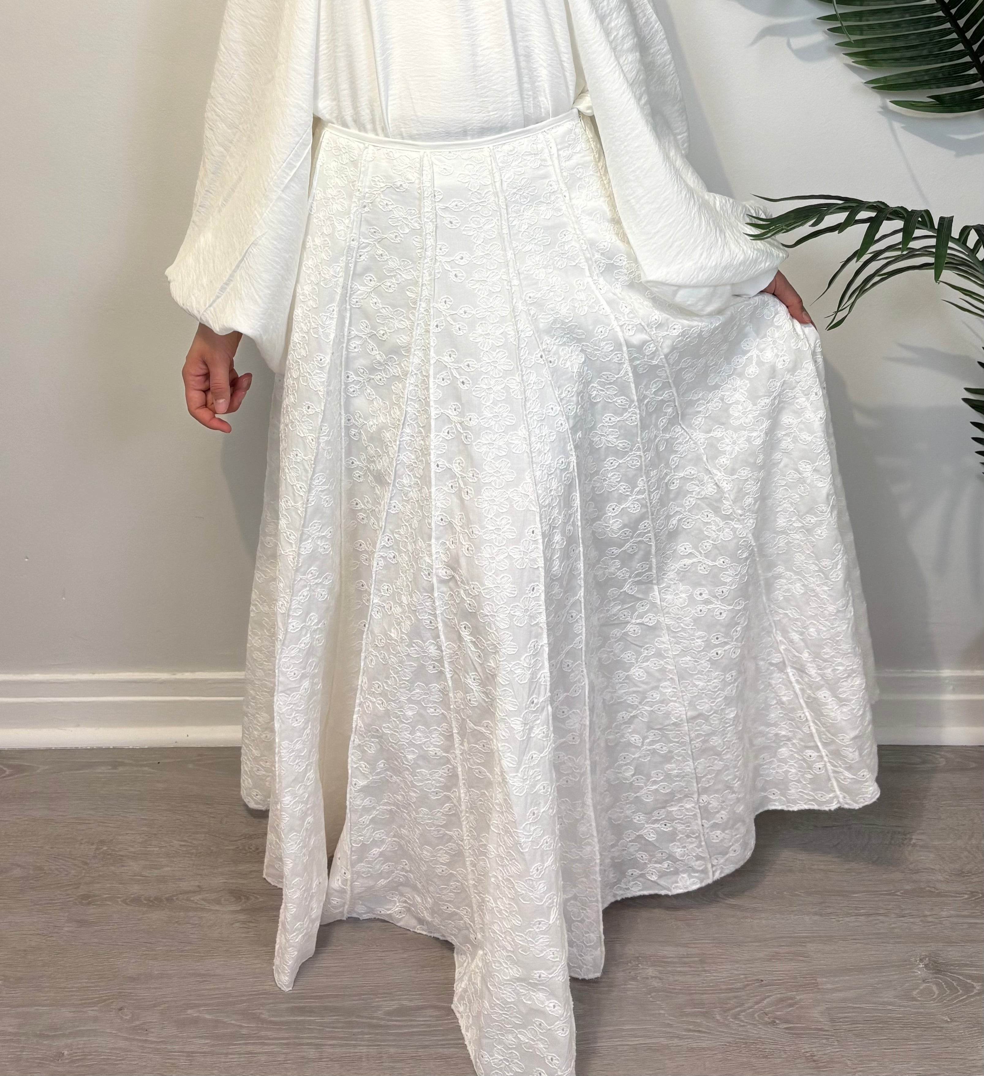 Jupe détails brodés LYMA