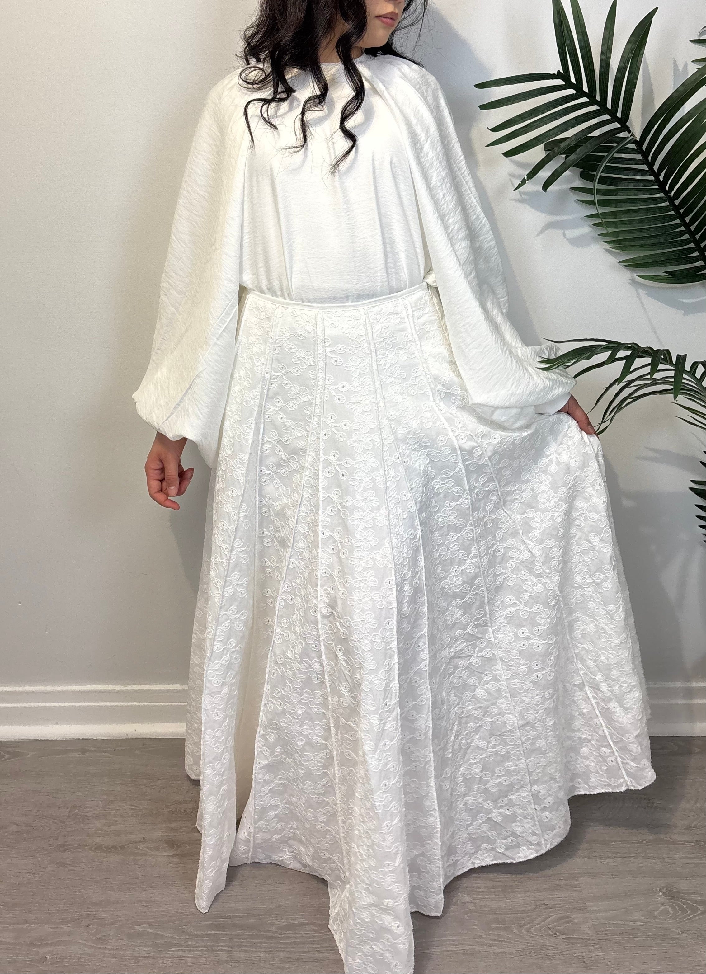 Jupe détails brodés LYMA