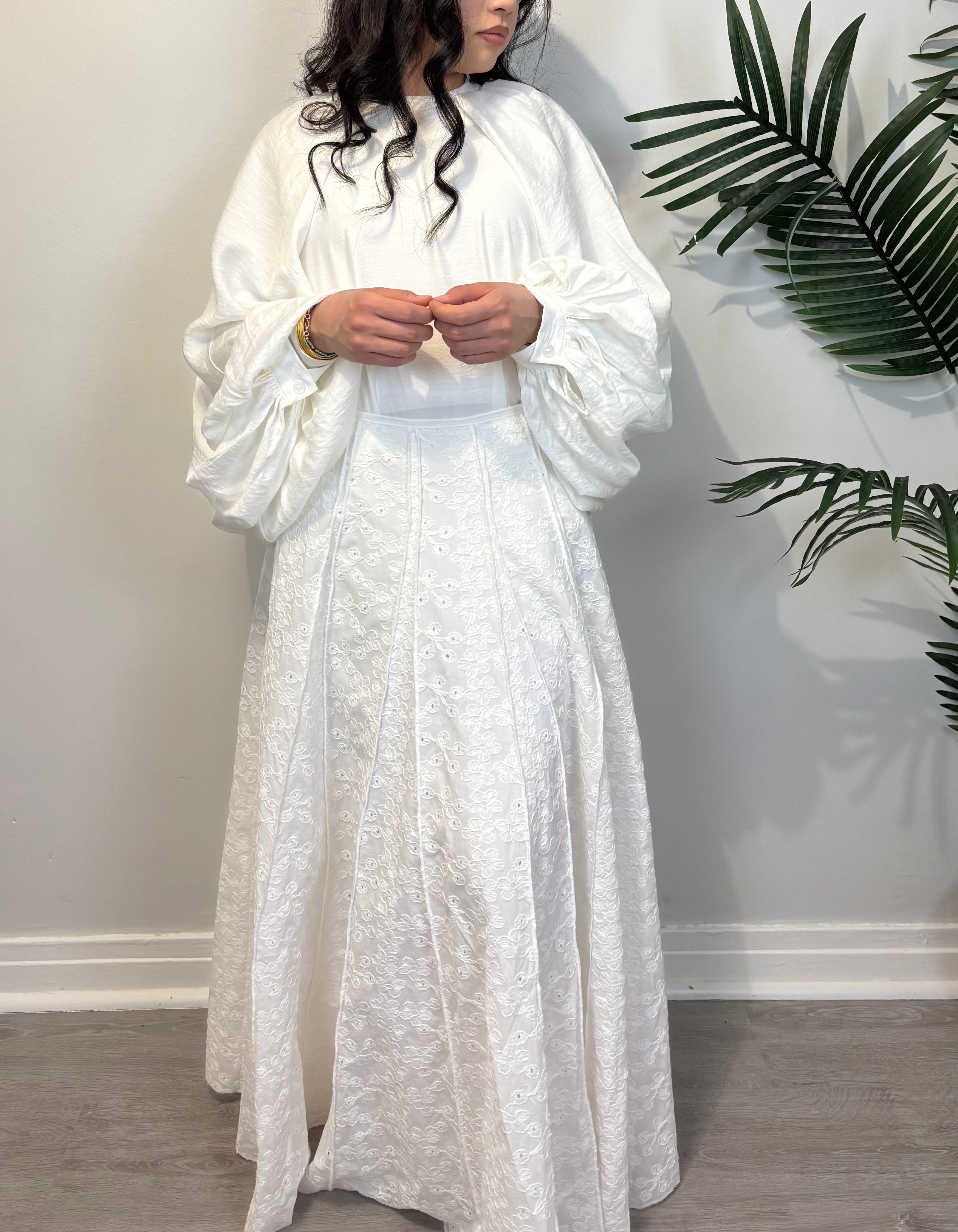 Jupe détails brodés LYMA