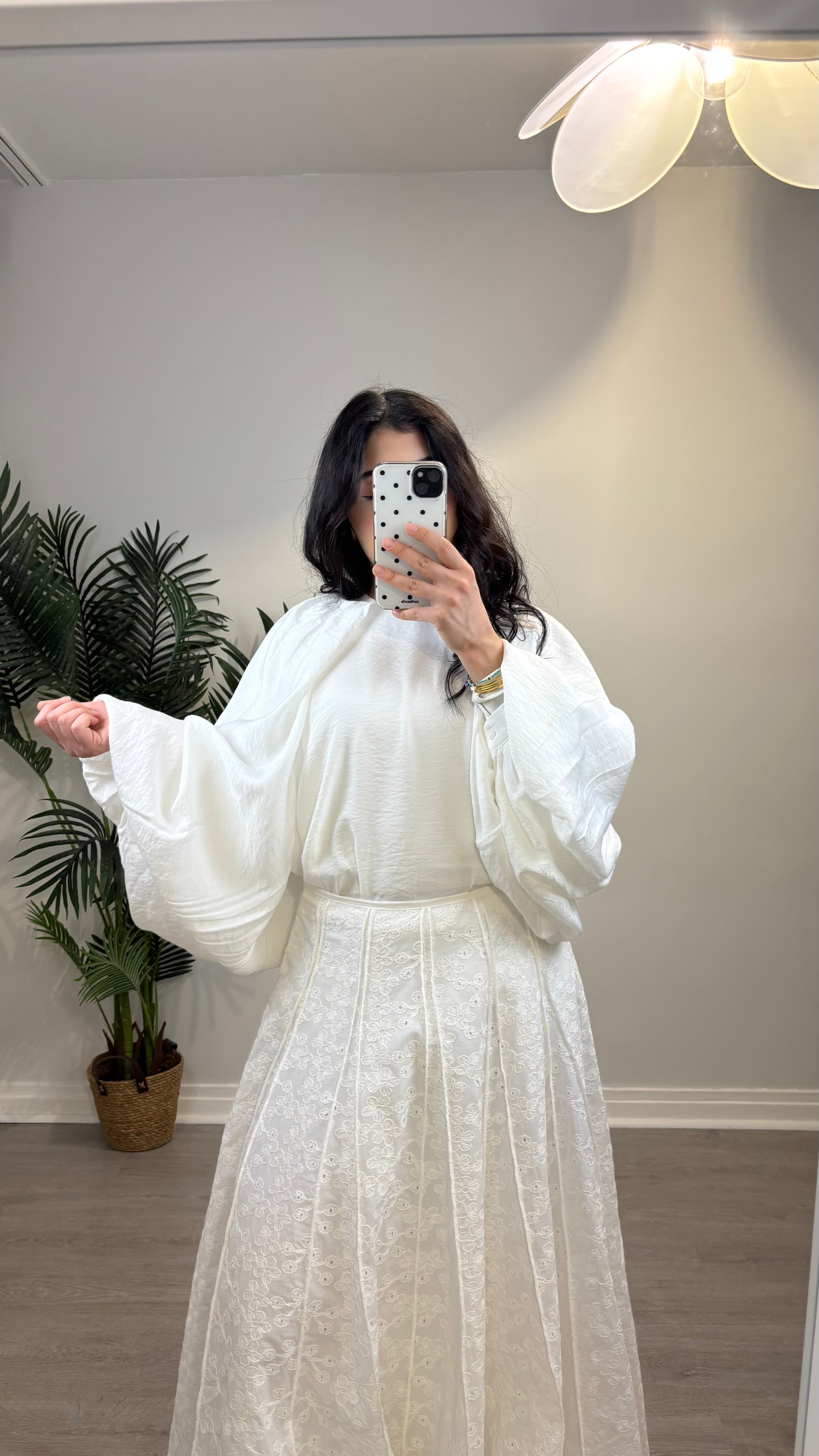 Jupe détails brodés LYMA